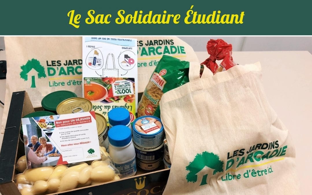 Le sac solidaire étudiant